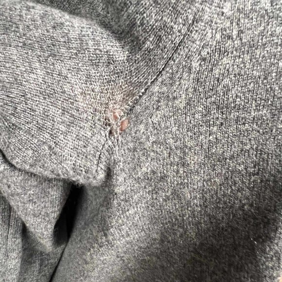 Burberry Brit Grey Cashmere Cardigan - XS - Picture 4 of 5